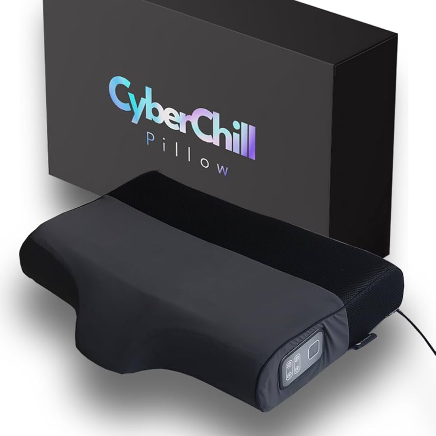 CyberChill Pillow 冷却機能付き枕 サイバーチルピロー Amazon｜ひんやり枕 水冷枕 サイバーチルピロー 肩こり 首こり